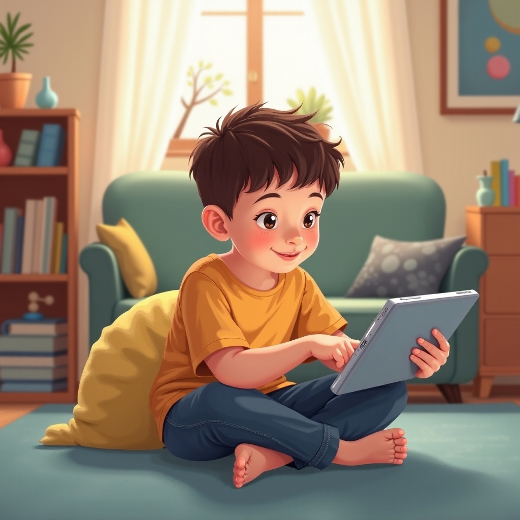 otistik çocuk için tablet