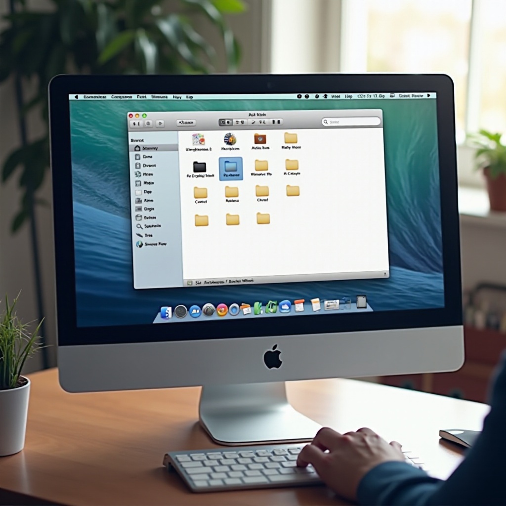 Mac에서 숨김 파일 표시하는 방법