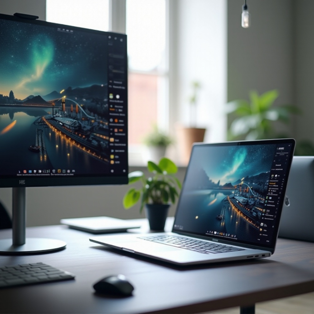 모니터로 사용할 수 있는 노트북