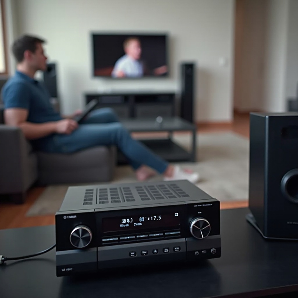 Yamaha AV alıcısında ses yok