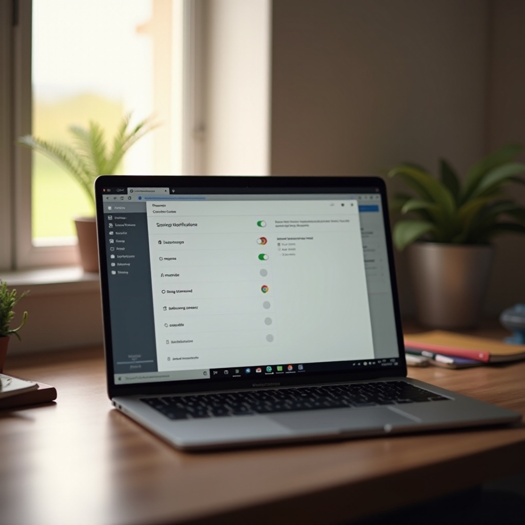 ปิดการแจ้งเตือน chromebook