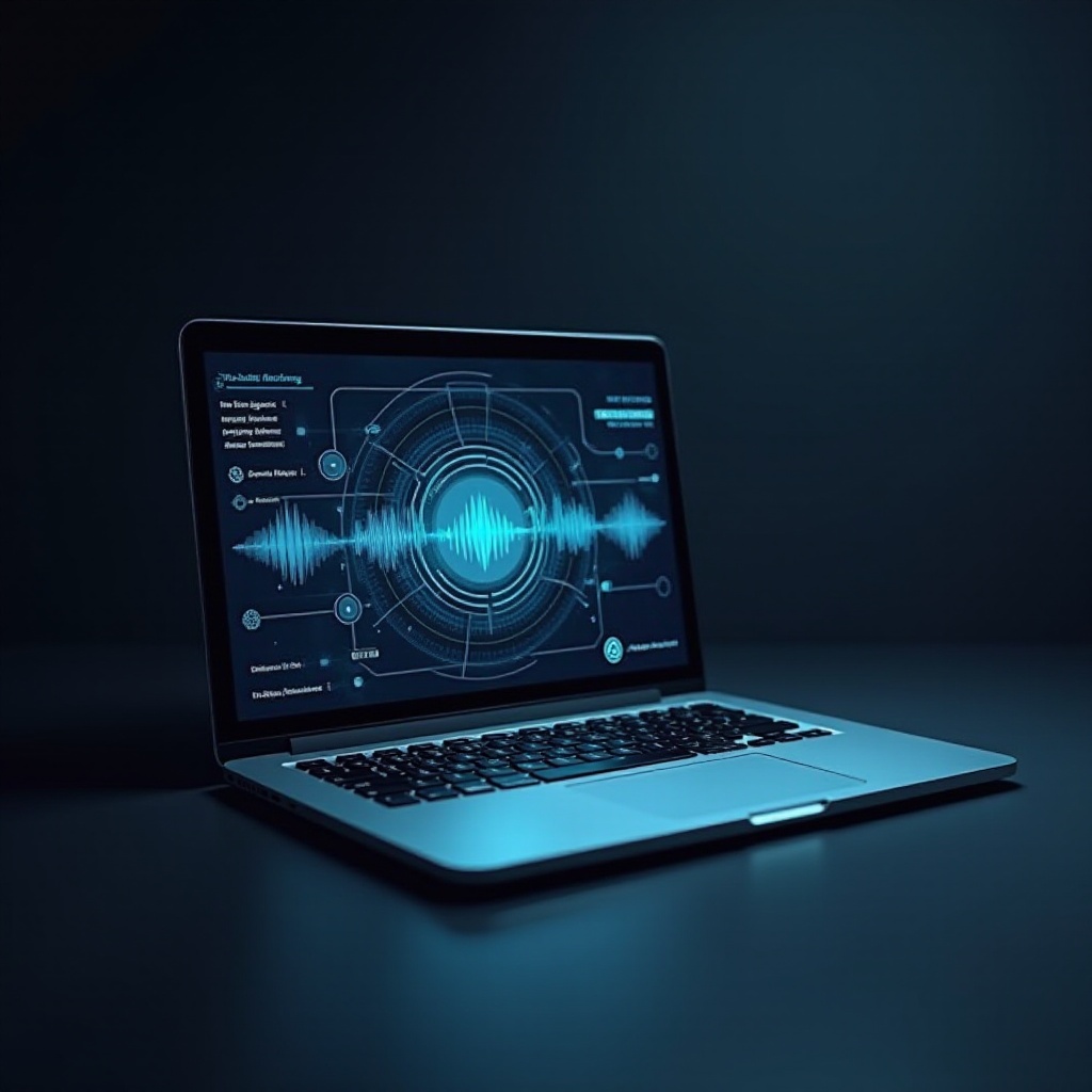 음성 인식 기능이 있는 노트북