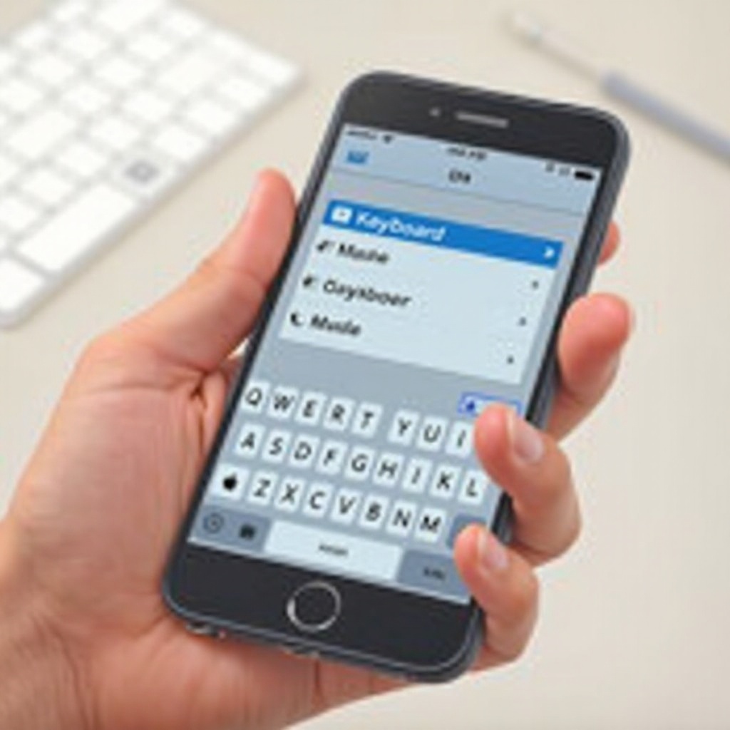 cara mengubah keyboard di iPhone