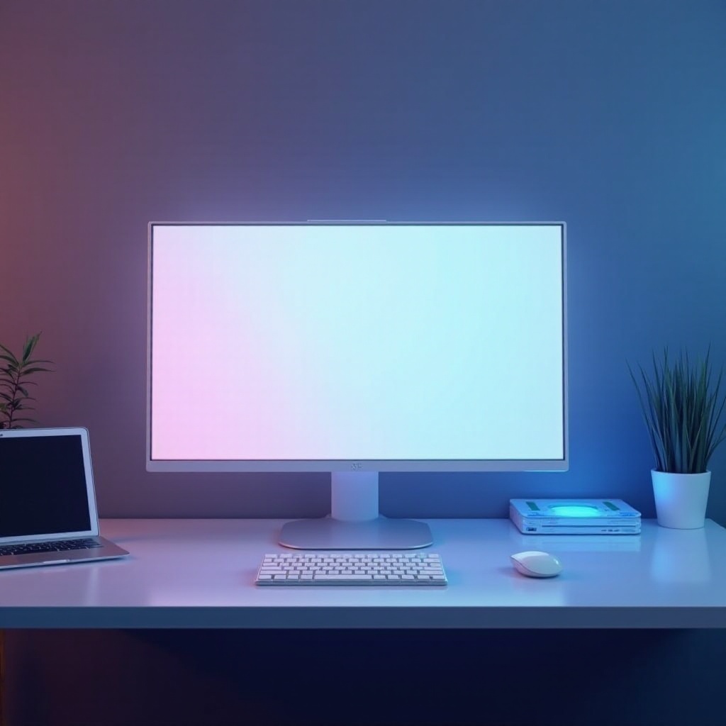 monitor gaming putih terbaik