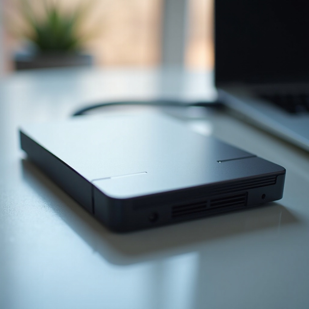 パスワード保護付き外付けHDD