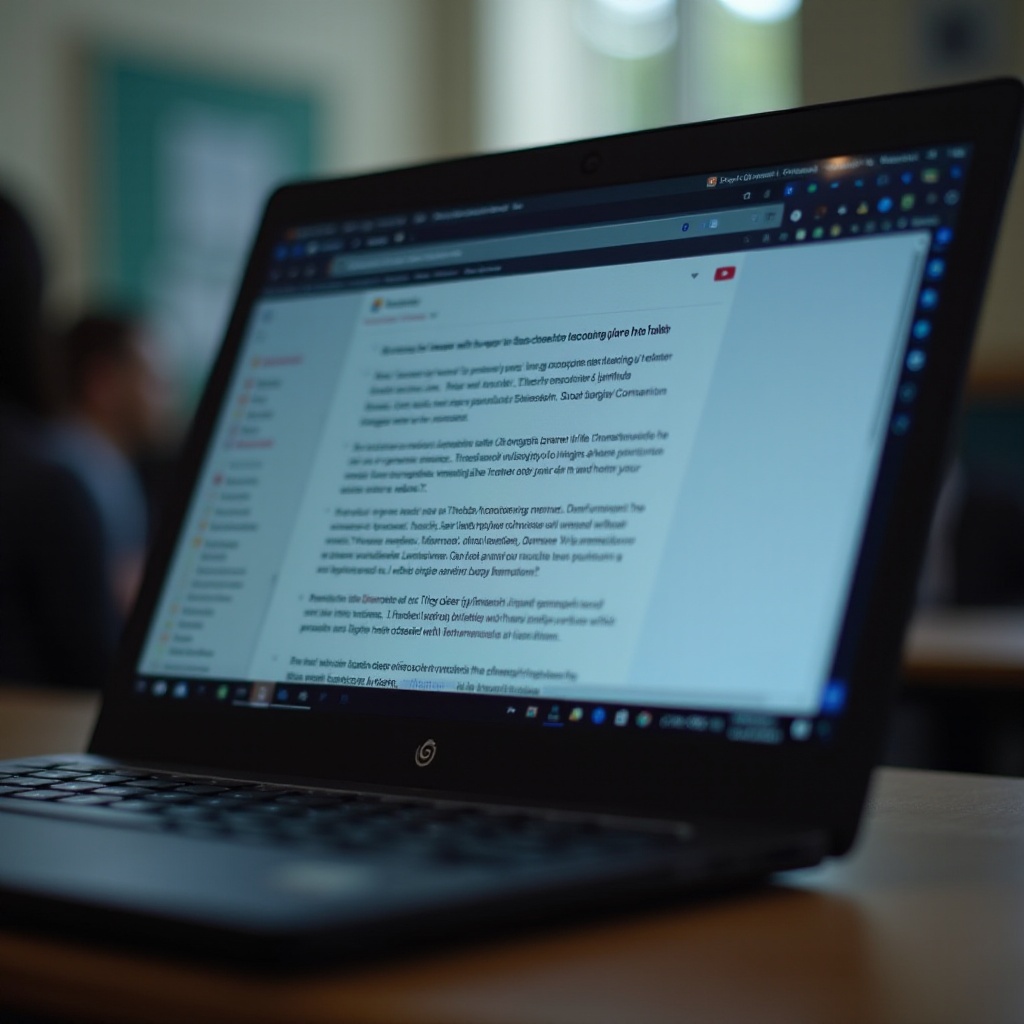 Chromebookはなぜぼやけるのですか？